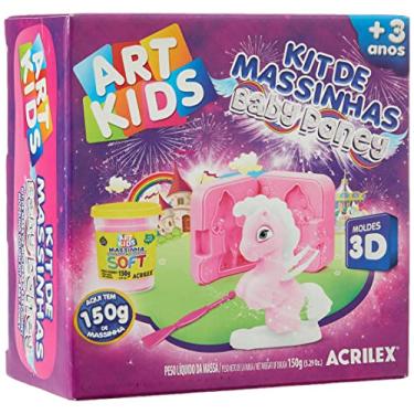 Imagem de Baby Poney Acrilex Rosa Bebê