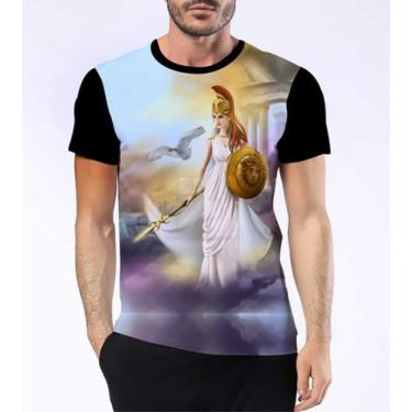 Imagem de Camiseta Camisa Atena Deusa Grega Sabedoria Mitologia Hd 5 - Dias No E