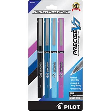 Imagem de Pilot 16994 Precise V7 Premium Fine Rolling Ball Pen, Pack of 4
