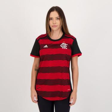 Imagem de Camisa Adidas Flamengo I 2022 Feminina