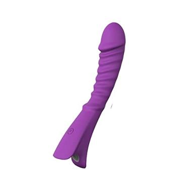 Imagem de Vibrador 9 Velocidades Carregamento USB Brinquedos Sexuais Ponto G Clitóris Zatla Shop (Roxo)