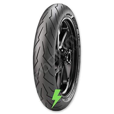 Imagem de Pneu Pirelli Diablo Rosso 3 120/70-17 (58w) Dianteiro Novo