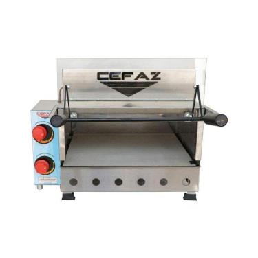 Imagem de Forno de Pizza a Gás Refratário C/ Grill Infravermelho - Cefaz
