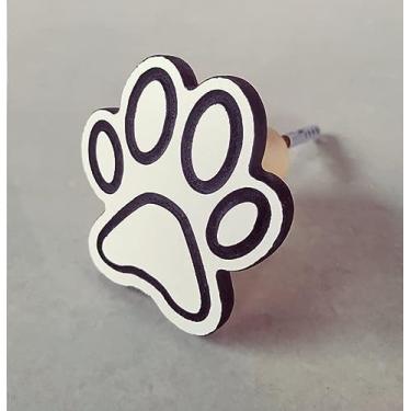 Imagem de Kit 4 Ganchos De Parede Patinha Em Mdf Laminado