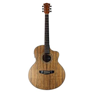Imagem de VIOLÃO ELÉTRICO GRANADA 40" - TAMPO EM WALNUT - ACABAMENTO FOSCO - EQ 3 BANDAS - VTG1954 - TONANTE