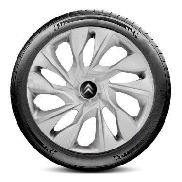 Imagem de Calota LC330 Citroen Aro 14 Prata DS4 Escolha o carro