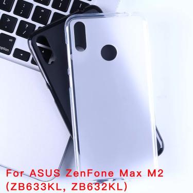 Imagem de Estojo macio matte tpu para asus zenfone max m2 zb633kl zb634kl max plus pro m2 zb631kl m1 zb601kl