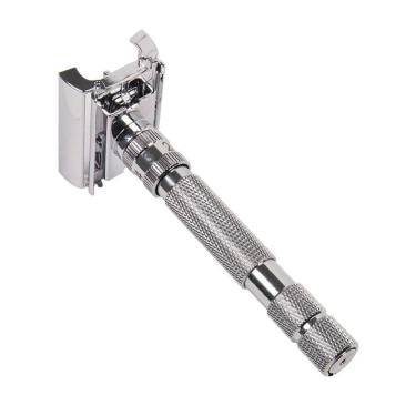 Imagem de Aparelho Barbear Borboleta Metal Vintage Barbeador