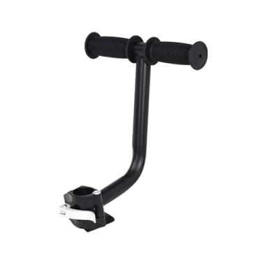 Imagem de Vaveren Corrimão de bicicleta, equipamento de ciclismo, apoio de braço, borracha macia, antiderrapante, assento para crianças, descanso de mão, sem parafuso