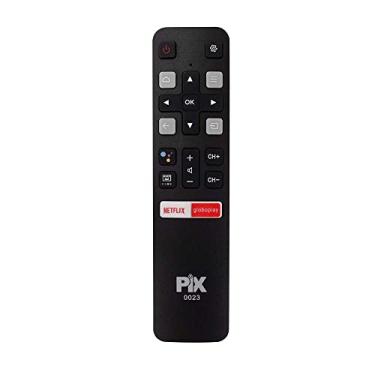 Imagem de PIX Controle Remoto Compatível TCL Smart Netflix/Globoplay sem Funçao de Voz, Preto, PIX