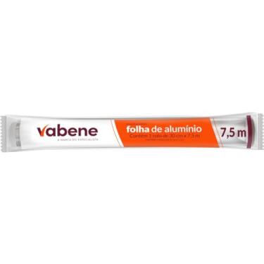 Imagem de Papel Alumínio, Vabene, 30 Cm, Rolo de 7,5 Metros