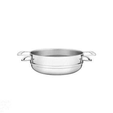 Imagem de Cozi-vapore Brava Tramontina Em Aço Inox Com Alça 20 Cm 2,2 L Tramontina