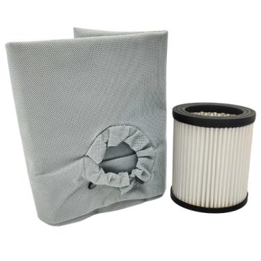 Imagem de Kit Filtro HEPA e Saco Coletor de Tecido Compatível com Extratora WAP Carpet Cleaner Pro 30 FW008081