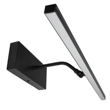 Imagem de Iluminar Ambiente, Arandela Quadro Perfil Led 6W 4000K Preto