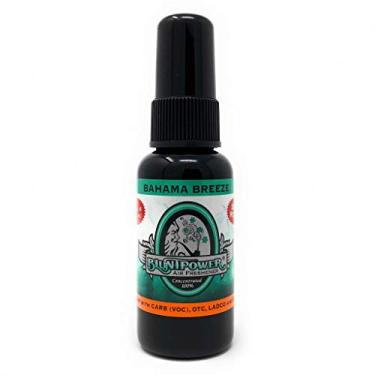 Imagem de BluntPower (Bahama Breeze, pacote com 1) aromatizador de ar concentrado para ambientes e carros - Frasco spray difusor à base de óleo - Spray de banheiro de longa duração, purificador de carro e spray