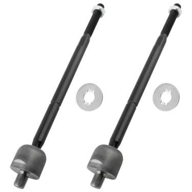 Imagem de YMAUGP Kit interno de hastes de direção EV380 2 peças para Nissan Sentra 1995-2006, extremidade de haste de direção interna frontal para Nissan 200SX 1995 1996 1997 1998, kit de extremidade de direção