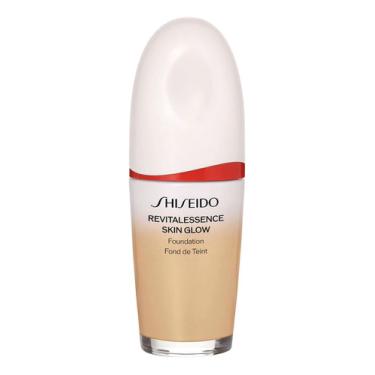 Imagem de Base De Maquiagem Em Pump Shiseido Revitalessence 10119357 Shiseido Revitalessence Skin Glow Foundation Fps30 Oak 340 Tom Nude  -  30ml 30g