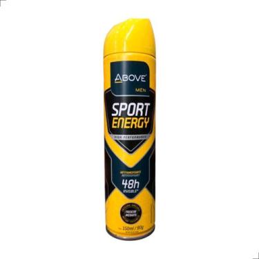 Imagem de Desodorante Aerosol Above Sport Energy Masculino 48H 90G