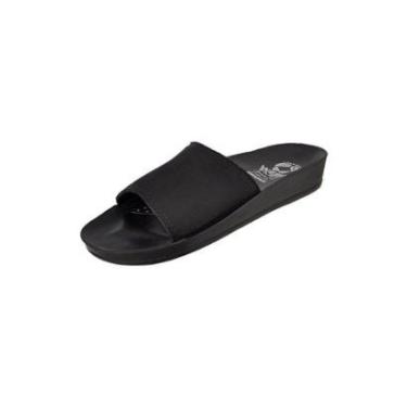 Imagem de sandalia anabela ortopedica feminina chinelo casual confortavel-Feminino
