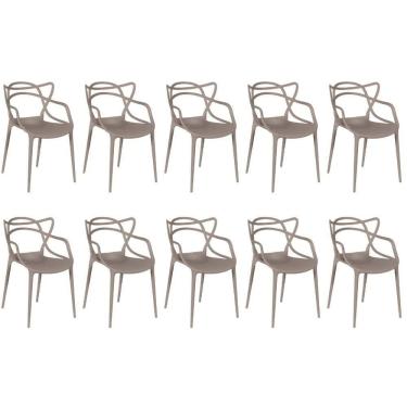 Imagem de Kit 10 Cadeiras Allegra - Fendi