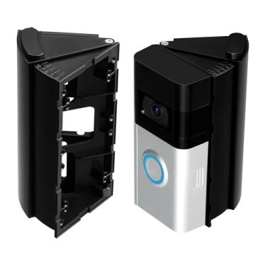 Imagem de Suporte Angular Para Campainha OLAIKE, Ajustável Entre 30 E 55°, Compatível Com Campainhas Ring/Blink Video Doorbell/Battery Doorbell Suporte Para Campainha Ring, Adaptador De Ajuste Angular Para Camp