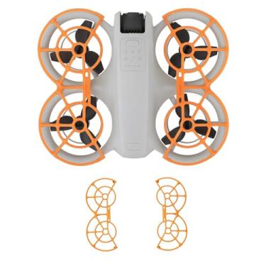 Imagem de NEO Drone Propeller Guard Protector, Anti-Collision Replacement Props Protector Cover for DJI Neo Drone Accessories (Orange)