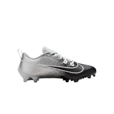 Imagem de Nike Chuteira de futebol masculina Vapor Edge Speed 360 2 (DA5455-003, prata/branca/cinza fumê claro/preto), Prata metálica/preto-branco, 13