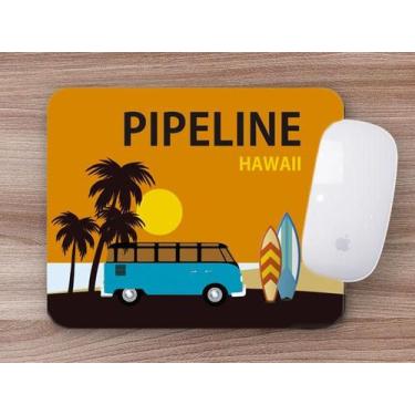 Imagem de Mouse Pad Emborrachado Personalizado Surf Pipeline - Deluzz