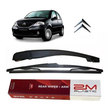 Imagem de Braço Limpador Parabrisa Traseiro com Palheta Citroen C3 2002 Ate 2010