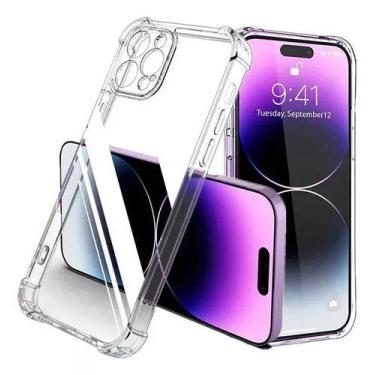 Imagem de Capa Capinha Transparente Anti Impacto TPU Para Iphone 15 Pro Max - LX