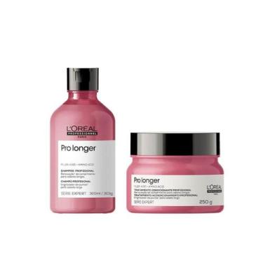 Imagem de Kit Pro Longer Shampoo 300ml e Máscara 250ml - L'Oréal - L'Oréal Profe