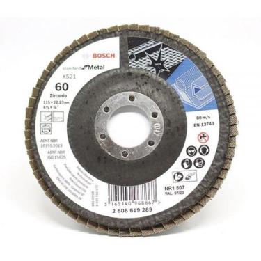 Imagem de Lixa Flap Disco Para Metal  115x22mm  GR. 60  Bosch