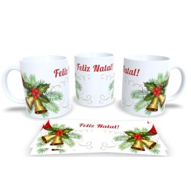 Imagem de Canecas de Porcelana Branca Personalizadas Natal 7 (Mod.126)