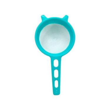 Imagem de Peneira Pequena 11cm de Plástico Coador Cozinha Confeitaria - Alves Pl