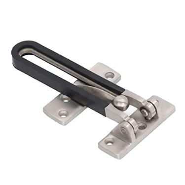 Imagem de Fechadura Porta do Hotel, Travas de Porta para a Parte Superior Fechadura Porta Parafuso de Segurança Fivela Porta de Aço Inoxidável Fechadura Porta Fivela