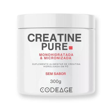 Imagem de Creatina Monohidratada Pura 300 G - Codeage-Unissex