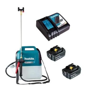Imagem de Pulverizador 2 Bateria 18v 5ah Dus054z Makita Carregador Rap