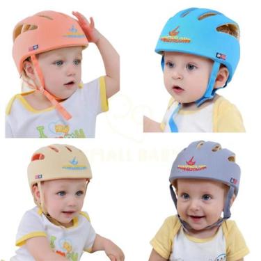 Imagem de Capacete Proteção Cabeça Bebê Segurança Engatinhar Infantil - SMALL BA