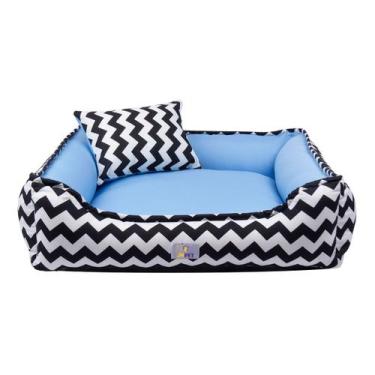 Imagem de Caminha Pet Cama Cachorro e Gato Pequeno Medio e Grande Anti Friagem L