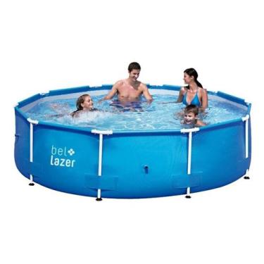 Imagem de Piscina Estrutural Com Armação Redonda Capacidade 5000 Litros  510000 