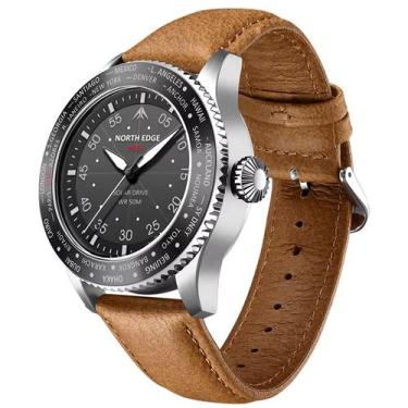 Imagem de Relógio Masculino MACH Movido a Energia Solar Impermeval 50m Esportivo