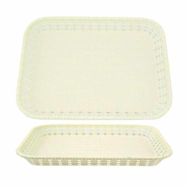 Imagem de Bandeja Decorativa Retangular Pequena Plástica Clink