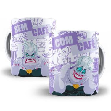 Imagem de Caneca Úrsula A Pequena Sereia Com Café Sem Café Porcelana - Tio da Ca