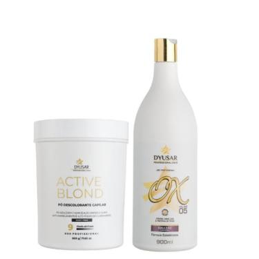 Imagem de Kit Pó Active Blond + OX 5 Volumes DYUSAR - DYUSAR Cosméticos