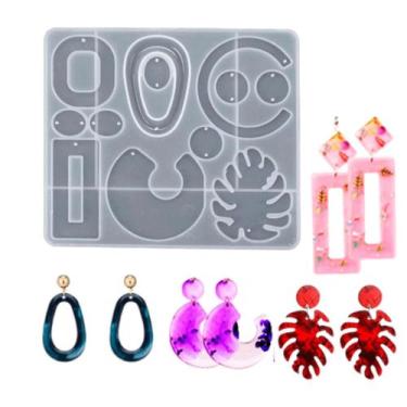 Imagem de Molde De Silicone Formato Brinco Modelo 4 - Ohana Quimicos
