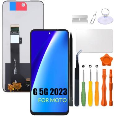 Imagem de Tela LCD de substituição para Motorola Moto G 5G 2023 para Moto XT2313 XT2313-6 XT2313-3 XT2313-4 Tela sensível ao toque com kit de reparo