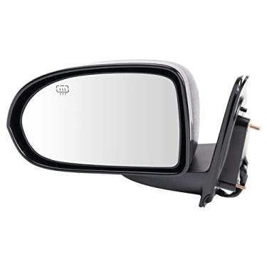 Imagem de Espelho retrovisor lateral aquecido para motorista esquerdo esquerdo esquerdo para Jeep Compass 07-13