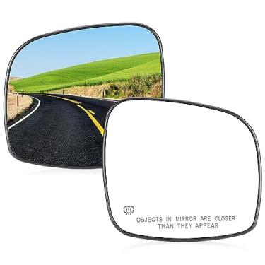 Imagem de Vidro espelhado aquecido do lado esquerdo e direito para Chrysler Town & Country 2008-16, Dodge Grand Caravan 08-2020, RAM CV 2012-2015, Volkswagen Routan 2009-2014 68026177AB 68026176AB CH1325107