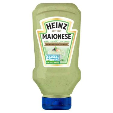Imagem de Maionese Heinz Alho Tostado com Ervas Squeeze 215g, 215g, Alho Tostado