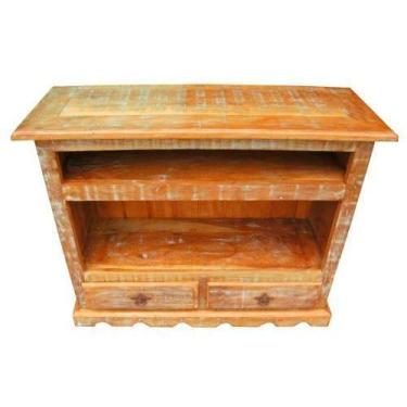 Imagem de Rack Tarson Em Madeira De Demolição - Cód 355 - Barrocarte